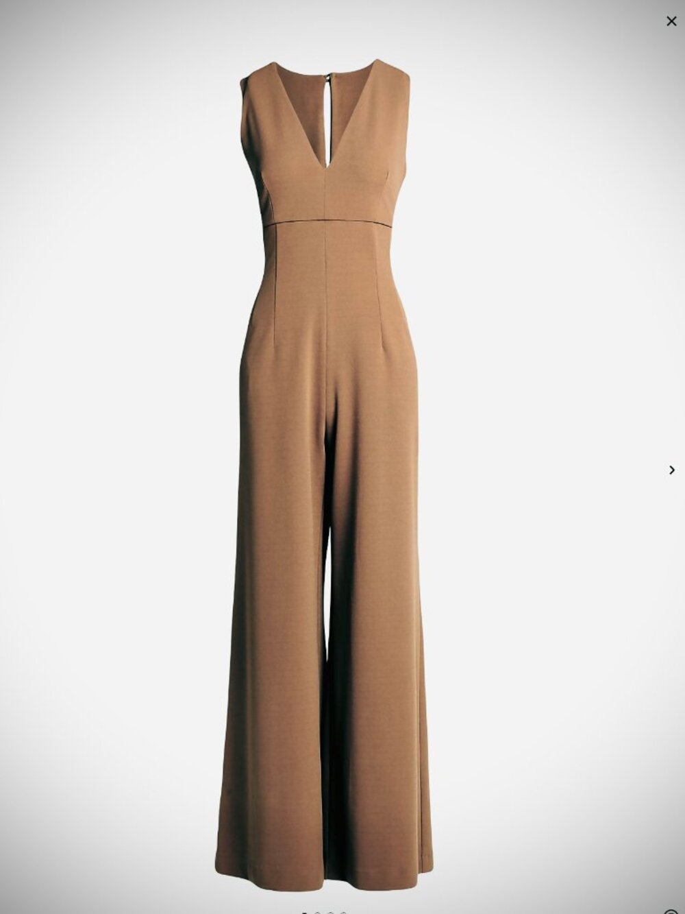 NWT Laviniaturra - ~$650 MSRP - Pantsuit - Camel Brown - 44 IT / U.S. 6-8